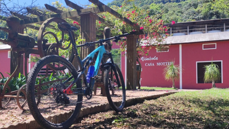 Pausa para descanço na Vinícola Motter